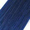 blue hair extension