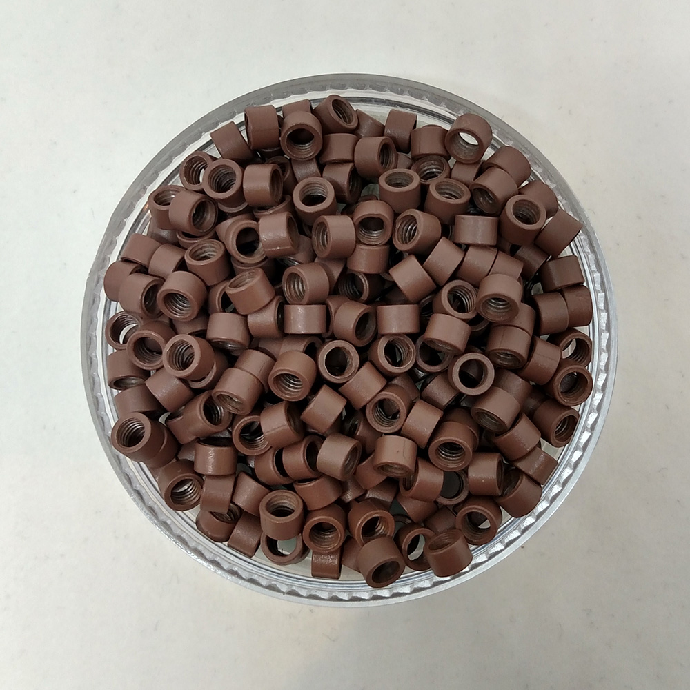 Micro Beads Grooved - #11 Light Brown - 4.00mm 250 pcs